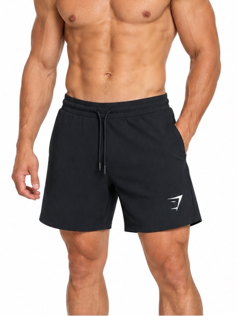 GYMSHARK critical shorts size Small black